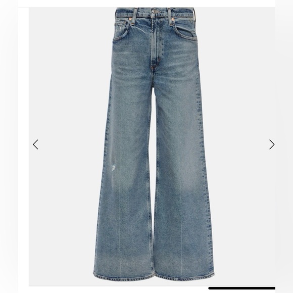Citizens of Humanity Paloma Baggy High Waist Wide Leg Jeans, Size 29 in Ascent - Picture 1 of 15